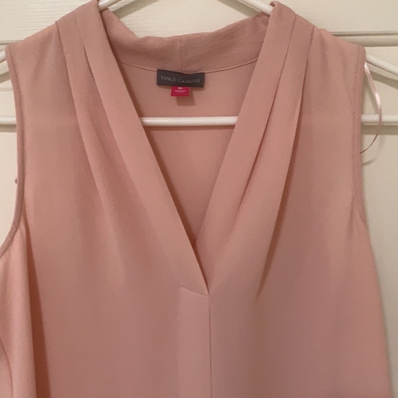 Vince Camuto Sleeveless Pink Blouse - Picture 3 of 4